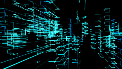 5G线条城市信息化科技线条背景_3840X1440_高清视频素材下载(编号:4360045)_舞台背景